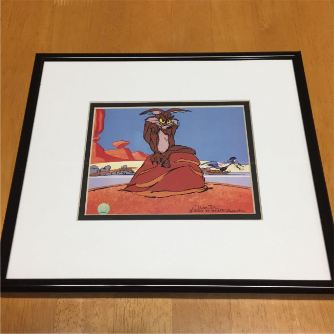 ルーニー・テューンズ セル画 原画 ワイリーコヨーテ ロードランナー