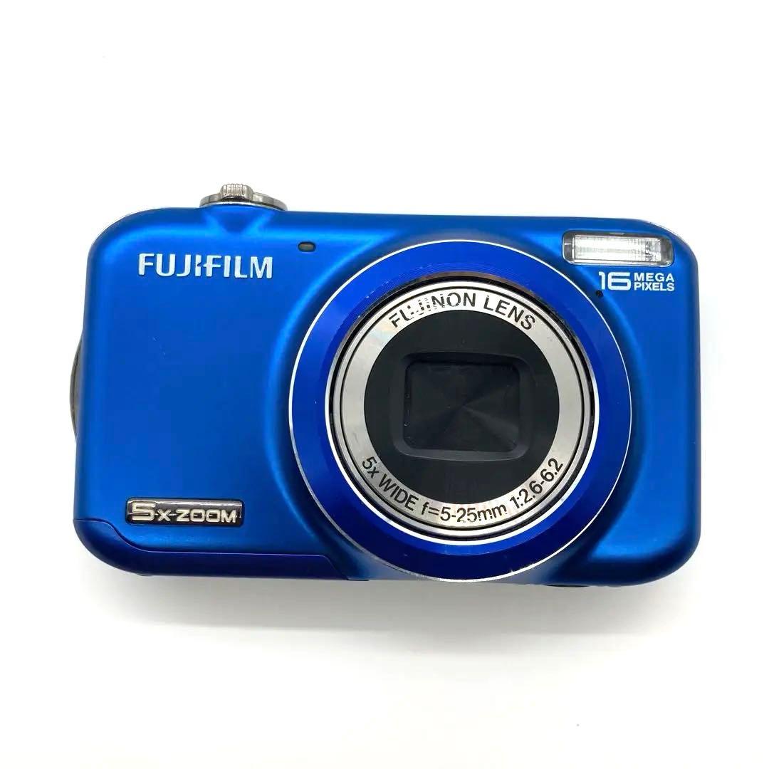 FUJIFILM Fine pix JX400 ブルー　バッテリー/充電器付き