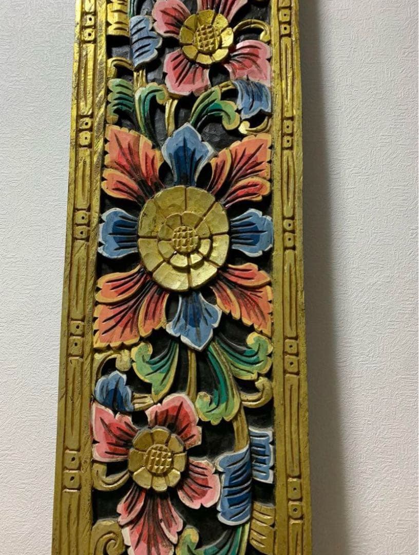 K*l様 超大型 木彫レリーフ　アンティーク家具　バリ　アジアン家具　インテリア