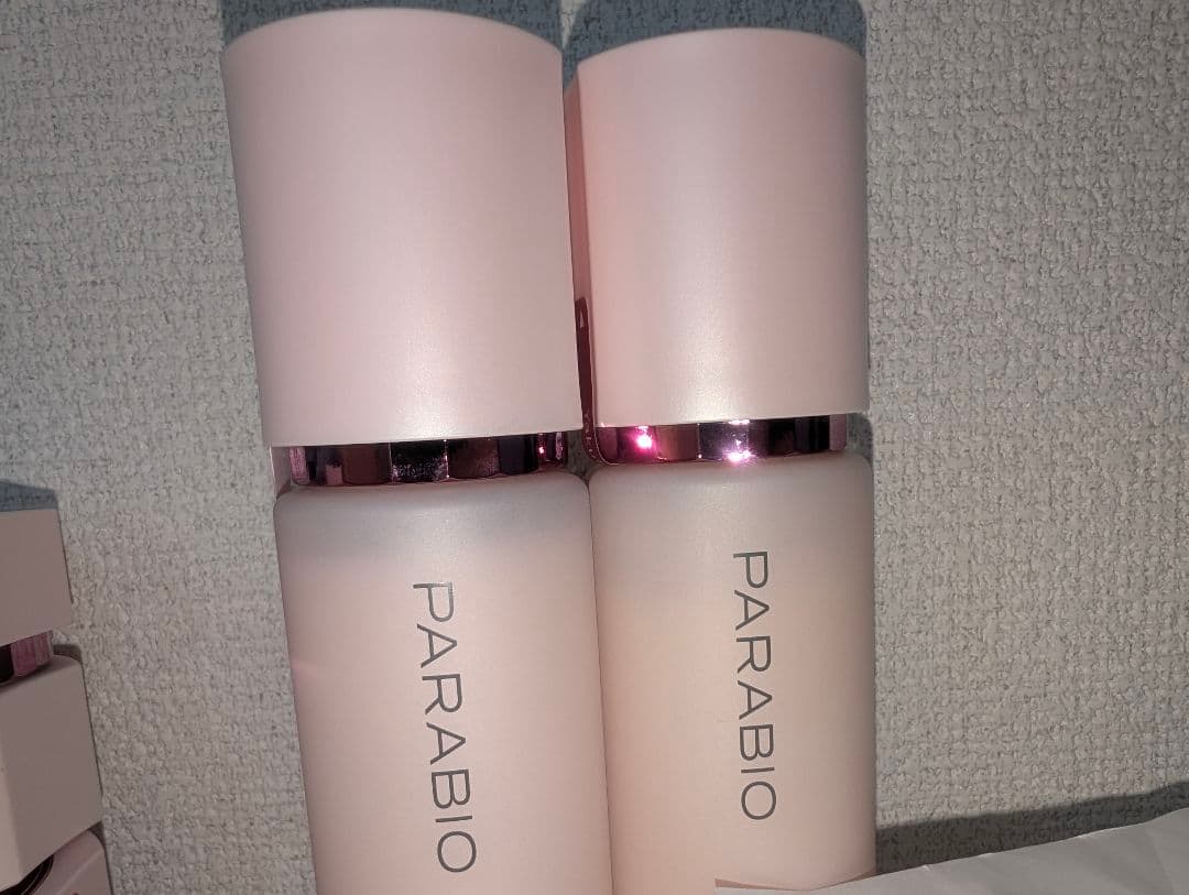 2本セット(①新品未使用&②少し使用)パラビオACミルクⅡ（モイスチュアリッチ）