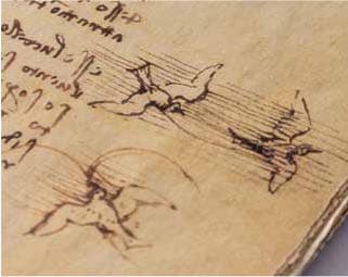 イタリアの専門職人の手によるLeonardo Da Vinci の書物の復元作品