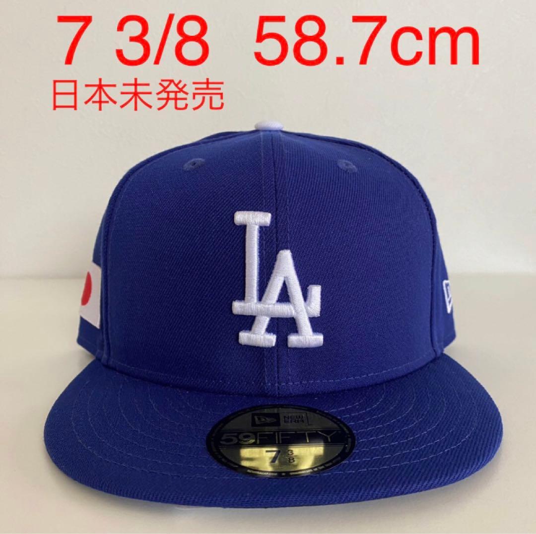 ドジャース ニューエラ ツバ裏ブラック キャップ New Era Cap 3/8