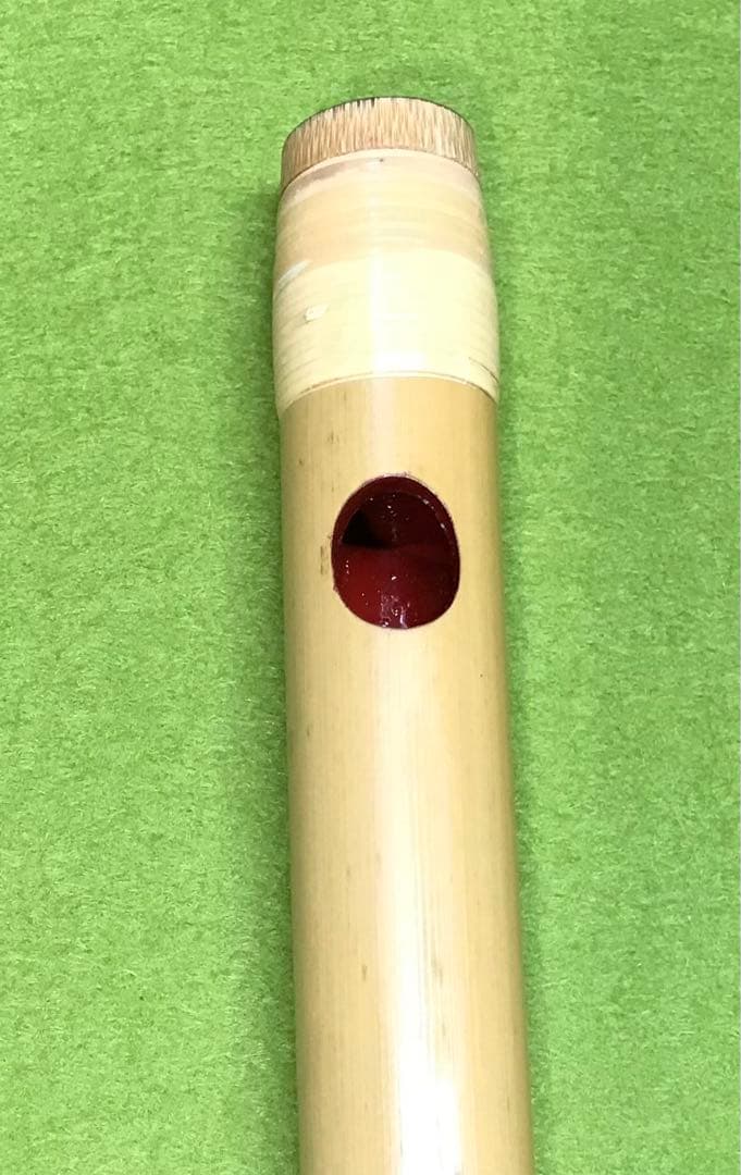 横笛309篠笛/7本調子/獅子田(竹水)/7穴/美品