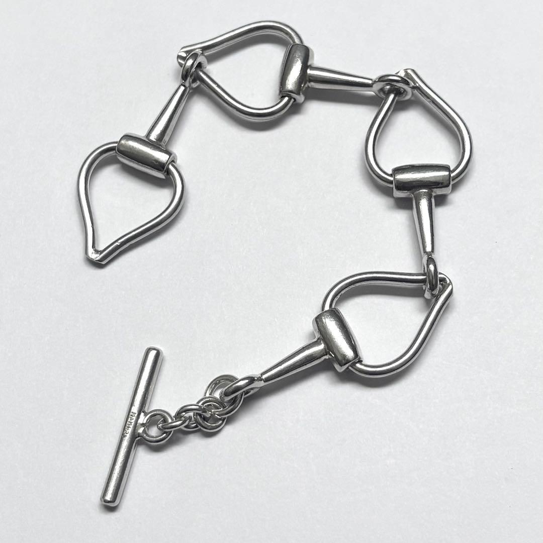 メキシコ製 VINTAGE ホースビット ブレスレット シルバー925