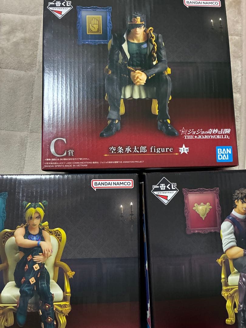 バラ売り可　一番くじ　ジョジョ　ワールド　Ｂ C F賞 承太郎　ジョセフ　徐倫