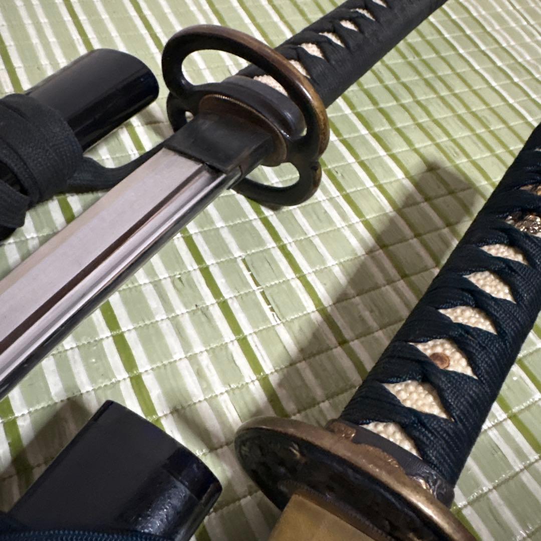 模造刀　模擬刀　武士　侍　伝統工芸　剣　ソード　太刀　小太刀　鞘　2本