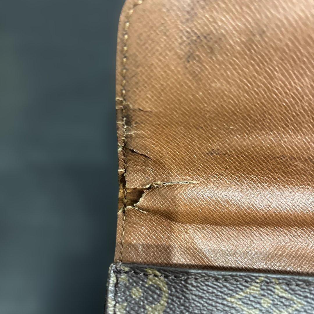 ⚫️ヴィンテージ⚫️ルイヴィトンモノグラム・モンソー　バック　訳ありジャンク