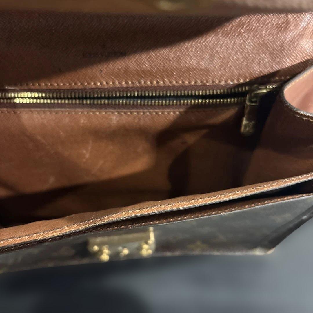 ⚫️ヴィンテージ⚫️ルイヴィトンモノグラム・モンソー　バック　訳ありジャンク