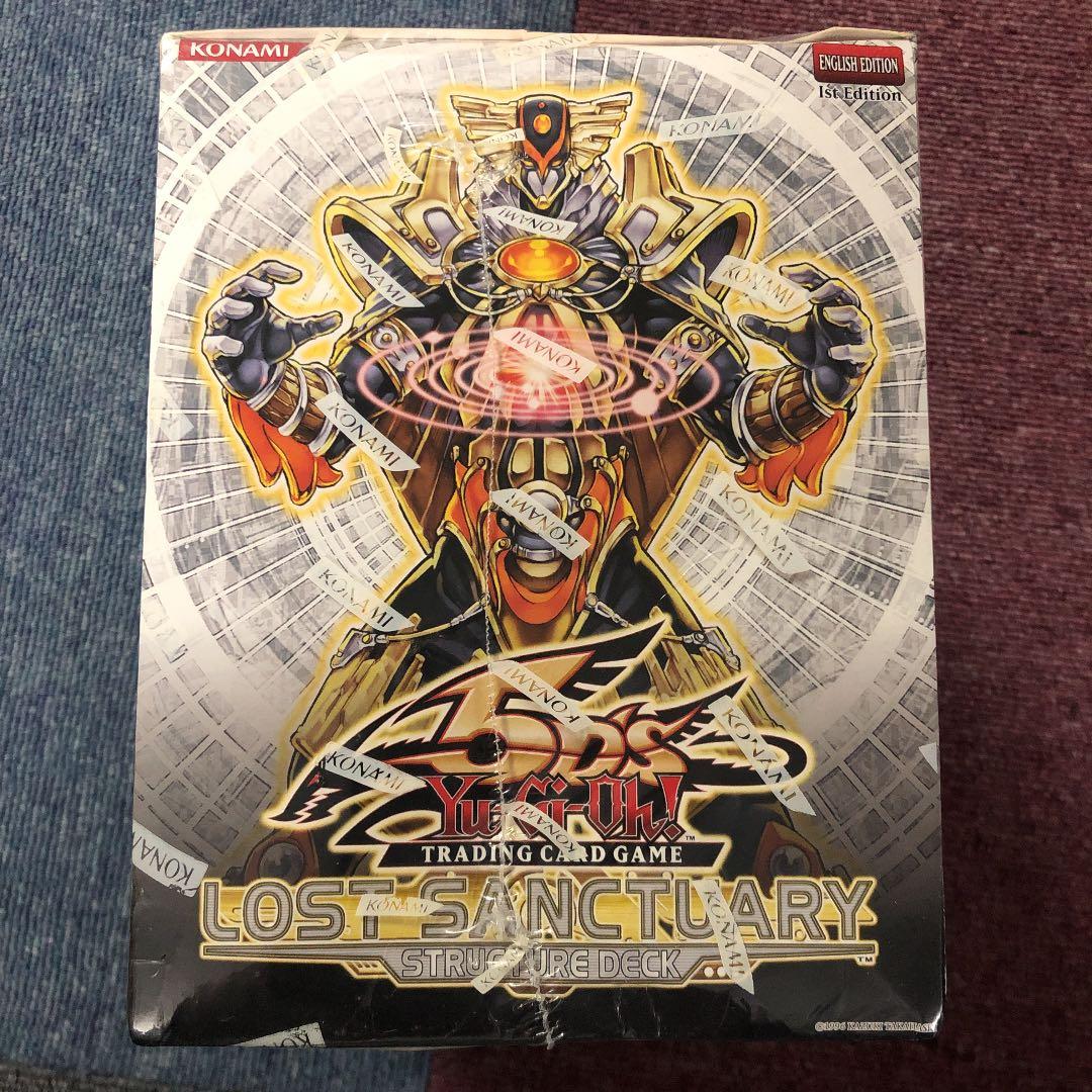 遊戯王 英語版 ロストサンクチュアリ 天使 デッキ ボックス