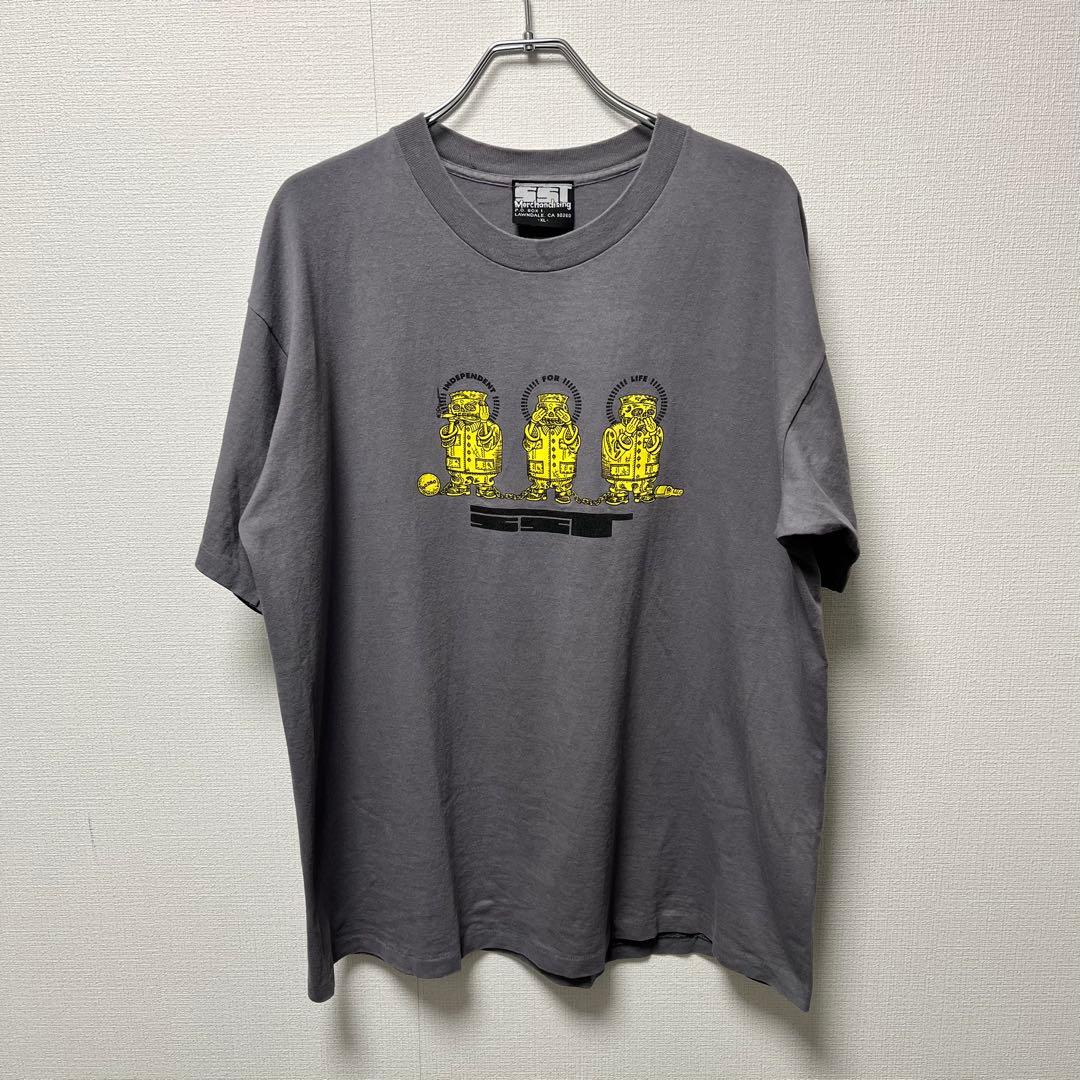 ヴィンテージT\"SST Records\" BLACKFLAG 90s