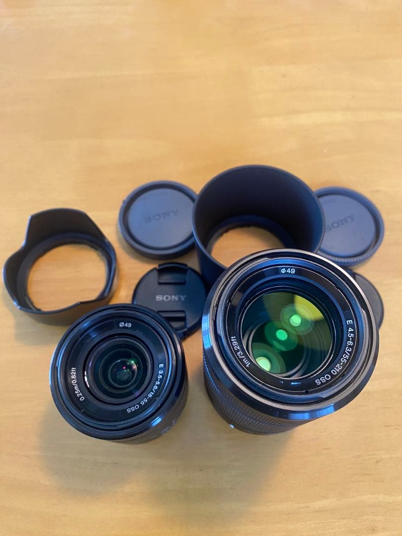 SONY SEL1855とSEL55210