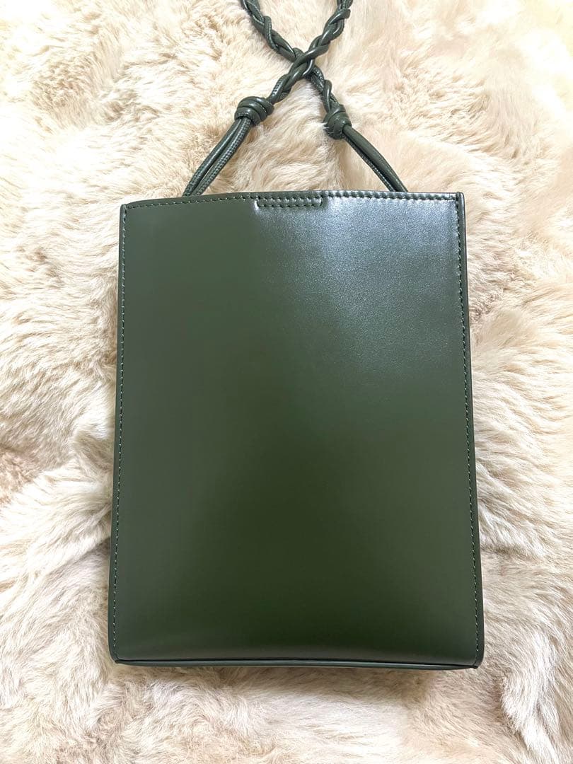 JIL SANDER オリーブグリーン ショルダーバッグ