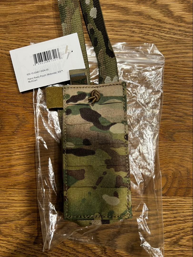 実物FS #ラジオポーチ マルチカム