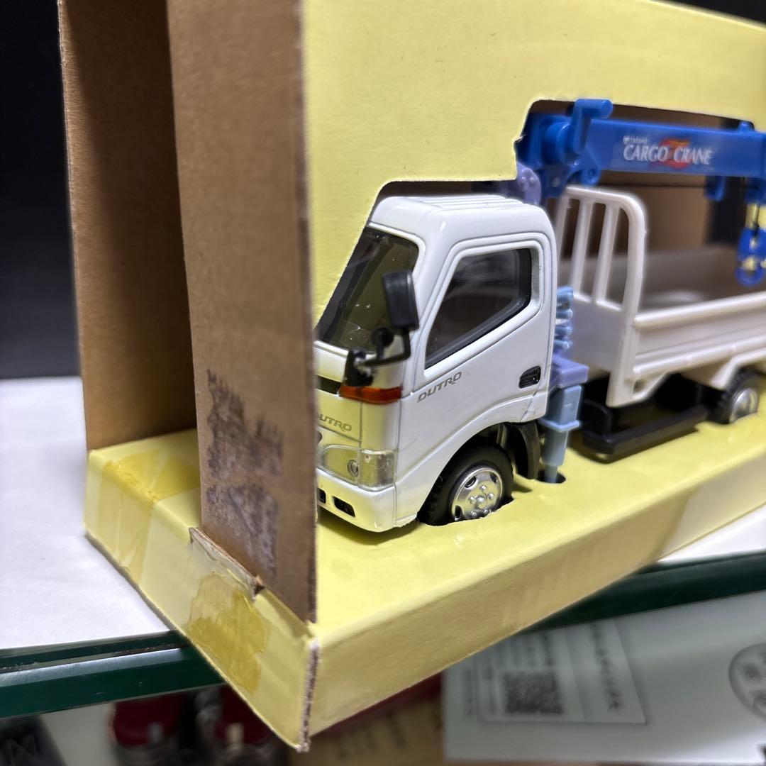 エムテック　日野　デュトロ　タダノ　カーゴクレーン車　1/43 エポック社