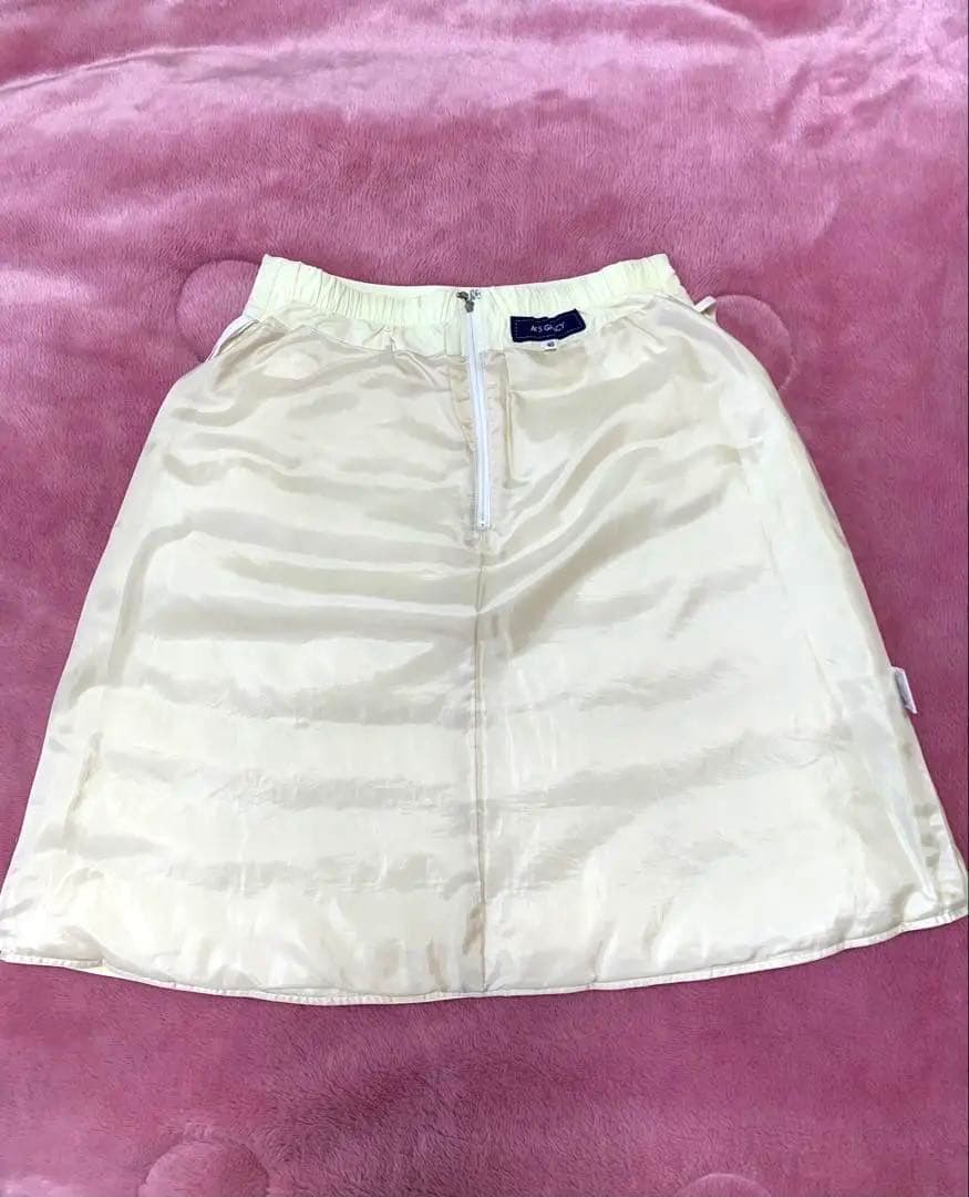 美品エムズグレイシー　ダウンスカート40