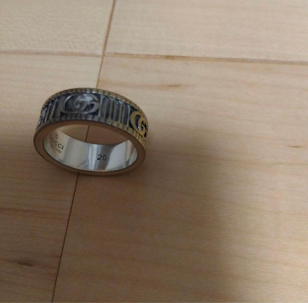 GUCCI シルバー925 リング 20号
