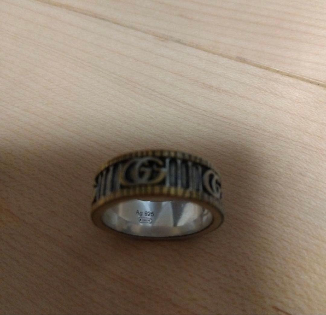GUCCI シルバー925 リング 20号