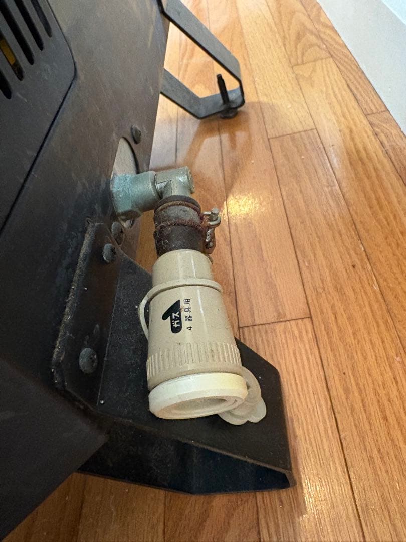 希少 Rinnai ガスストーブ アンティーク調 都市ガス