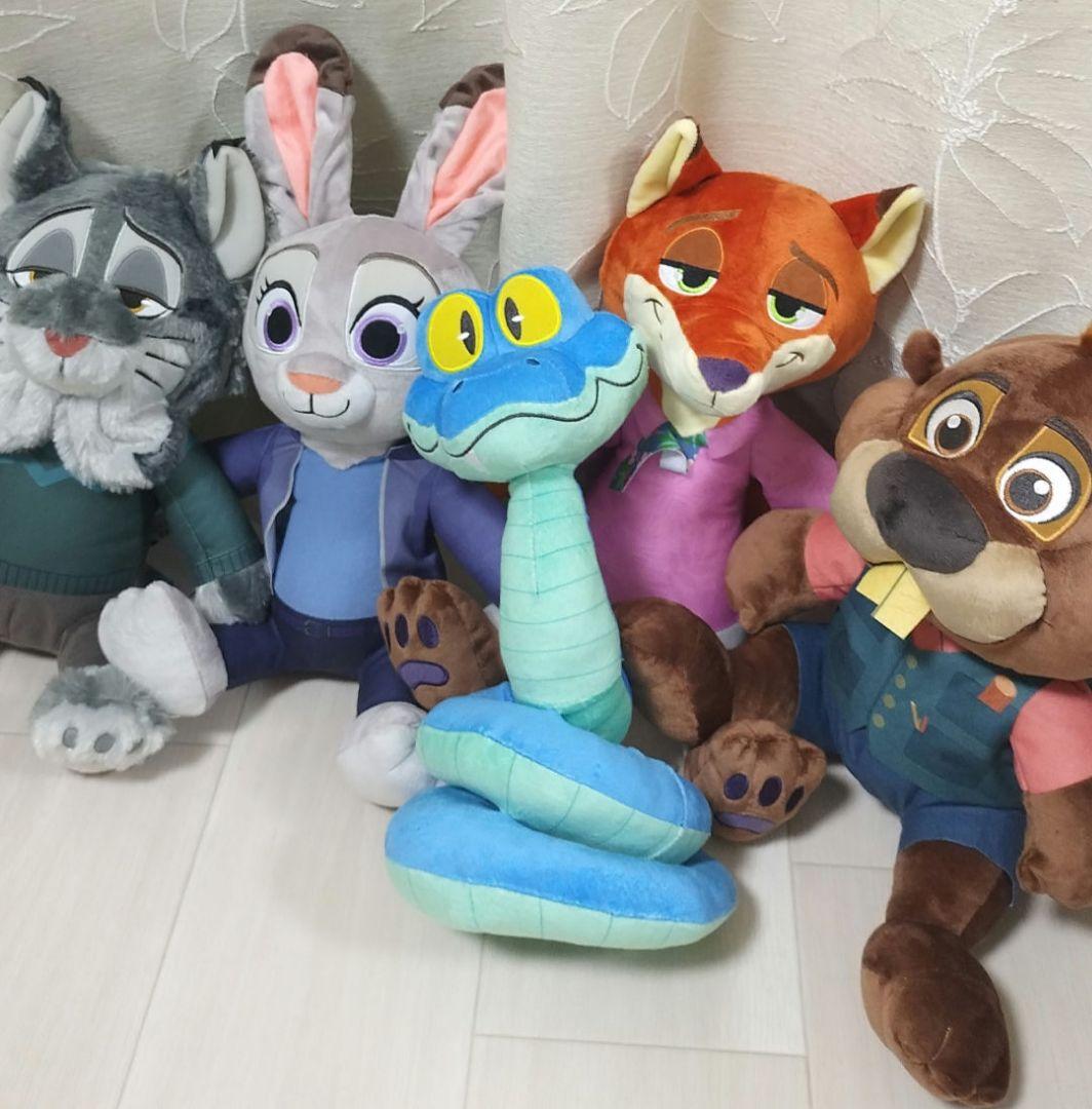ズートピア ぬいぐるみ 5体セット