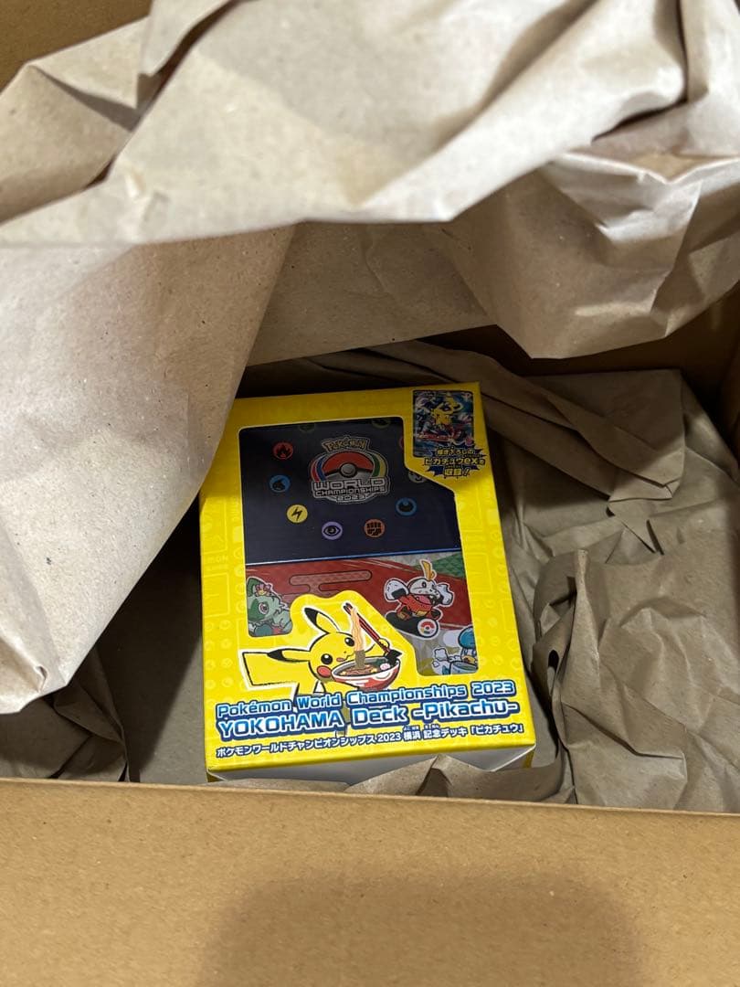 【新品未開封】ポケモンカードゲーム WCS2023 横浜記念デッキ「ピカチュウ」