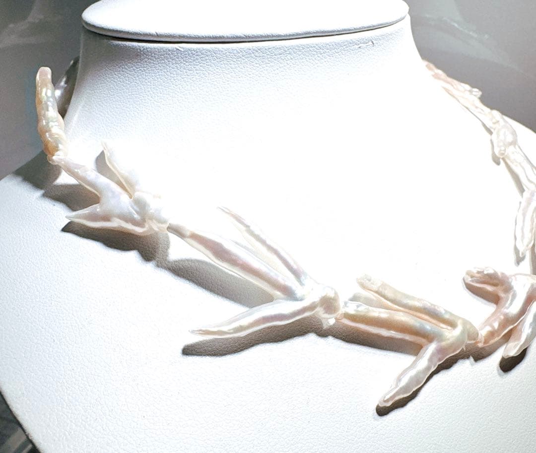 バロック淡水パールネックレスNO25-2295