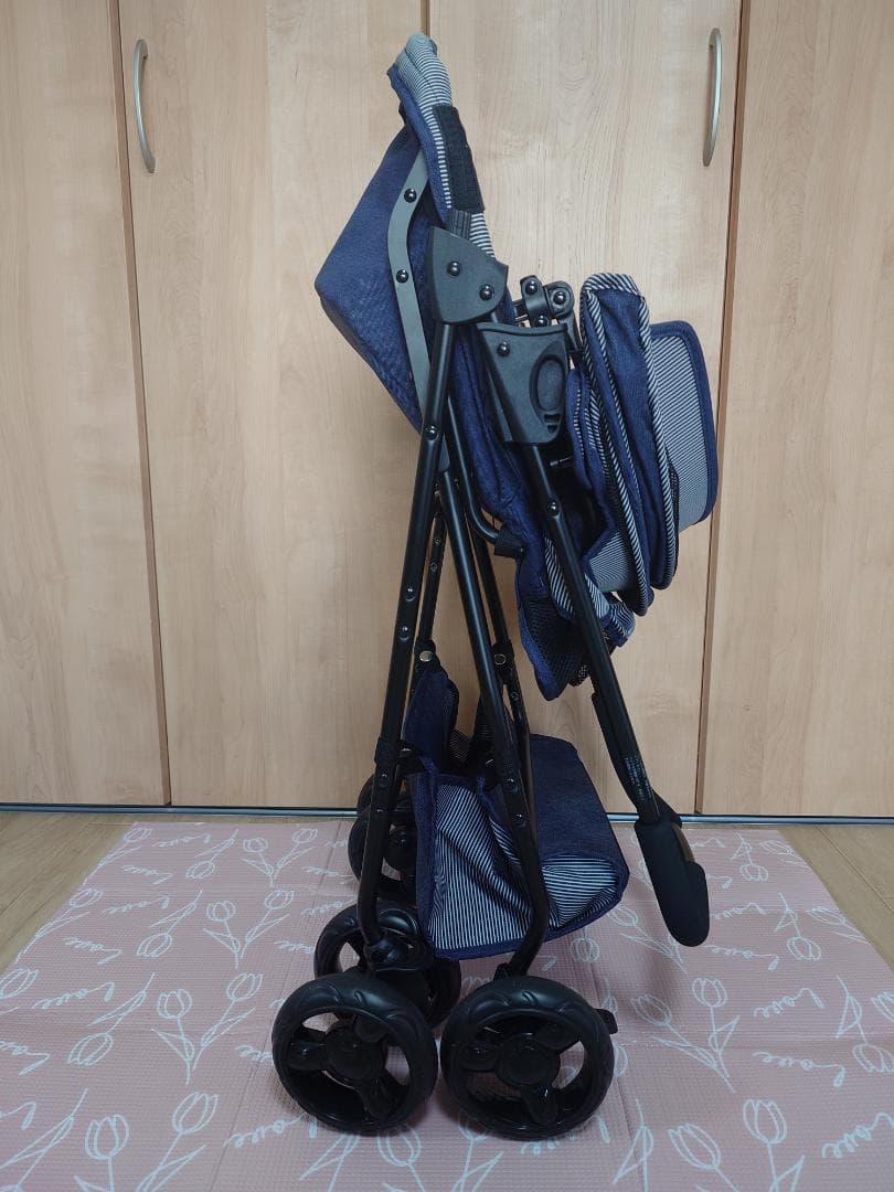 GEX ペットカート　わんわんカート スーパーライト （デニム柄）