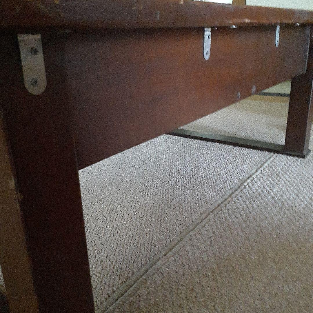 文机　木製机　古道具　古民家　ローテーブル