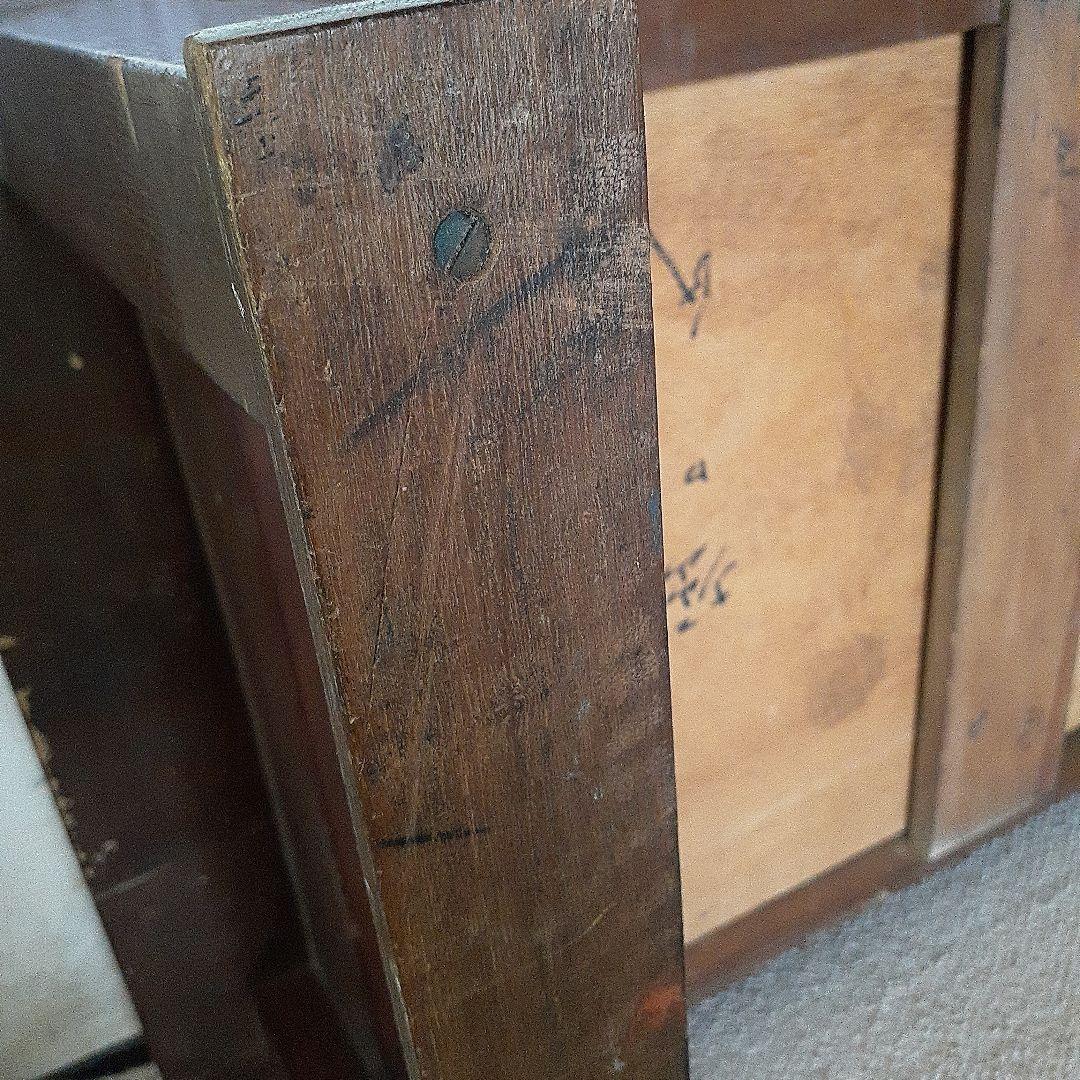 文机　木製机　古道具　古民家　ローテーブル