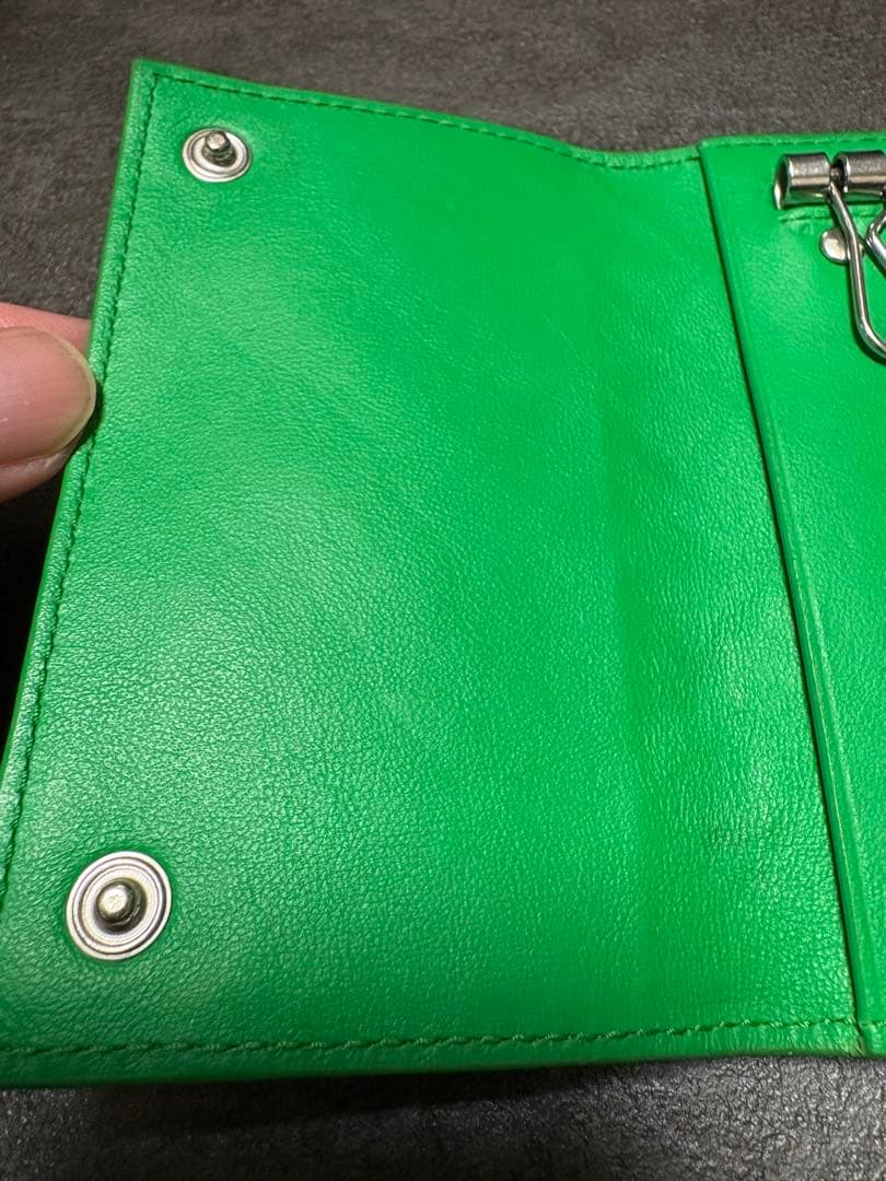 ボッテガヴェネタ キーケース グリーン Bottega Veneta