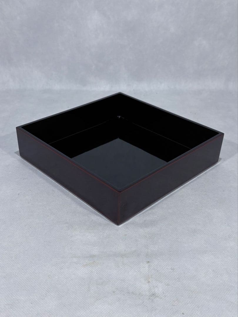 ②輪島塗　光栄堂作　松花堂　五客　美品　共箱　茶道　懐石　送料込