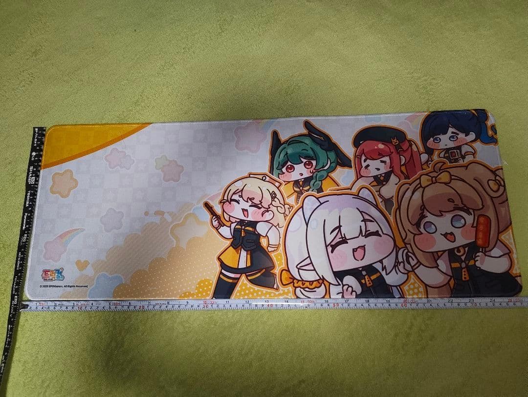 トリッカル もちもちほっペ大作戦 emartコラボ マウスパッド デスクマット