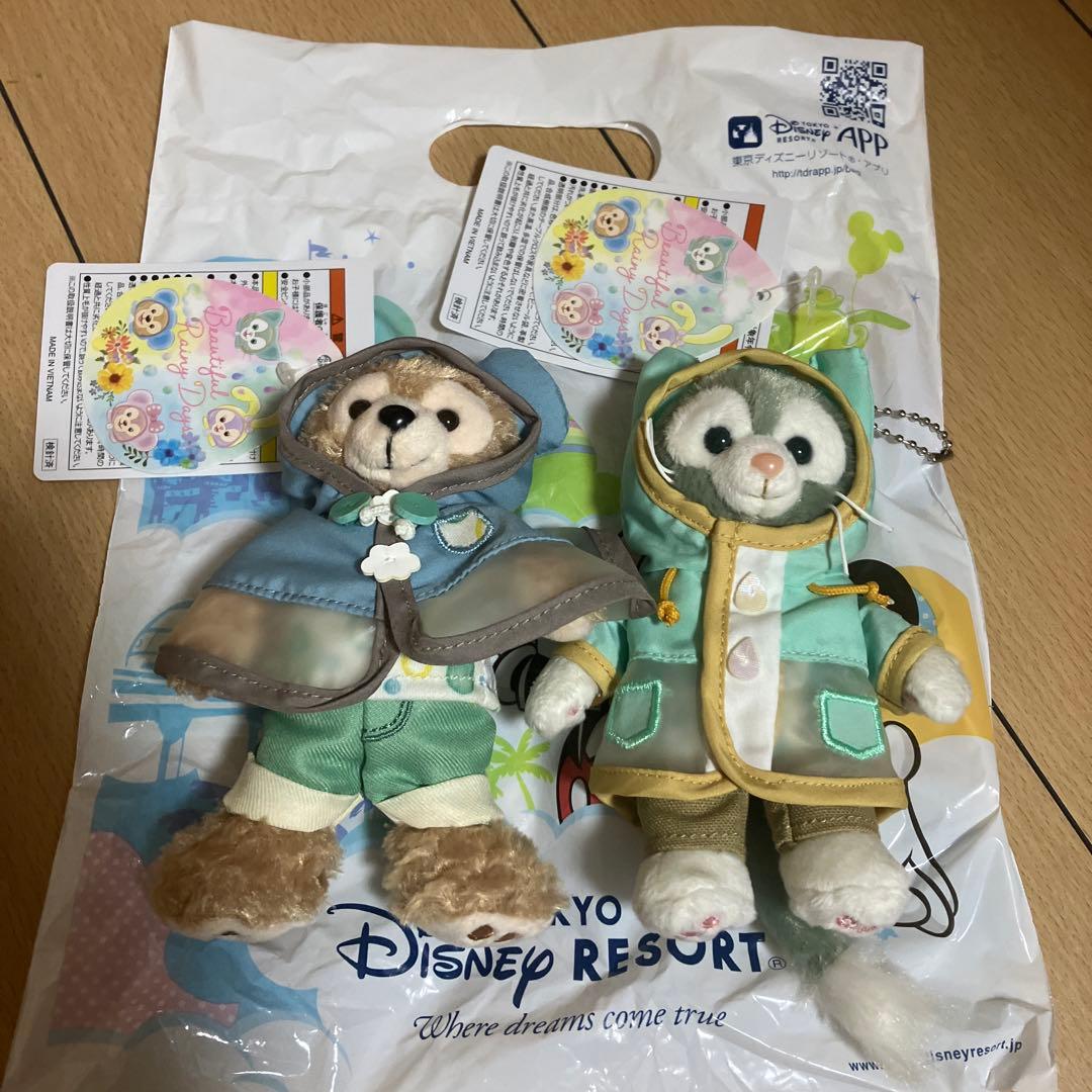 新品タグ付き ディズニー ジェラトーニ ダッフィー ぬいぐるみ マスコット