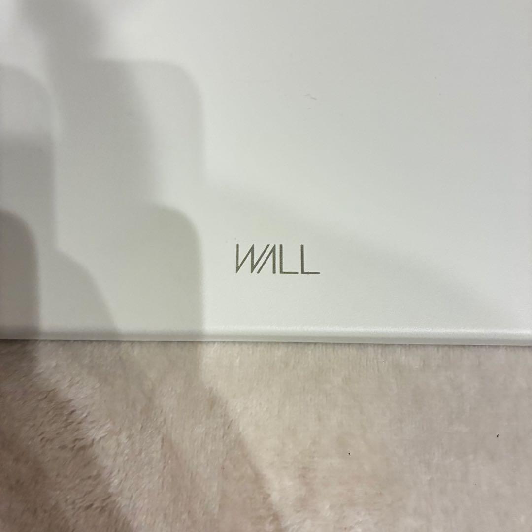 WALLテレビスタンド ロータイキャスター付き V5 ホワイト サテンホワイト