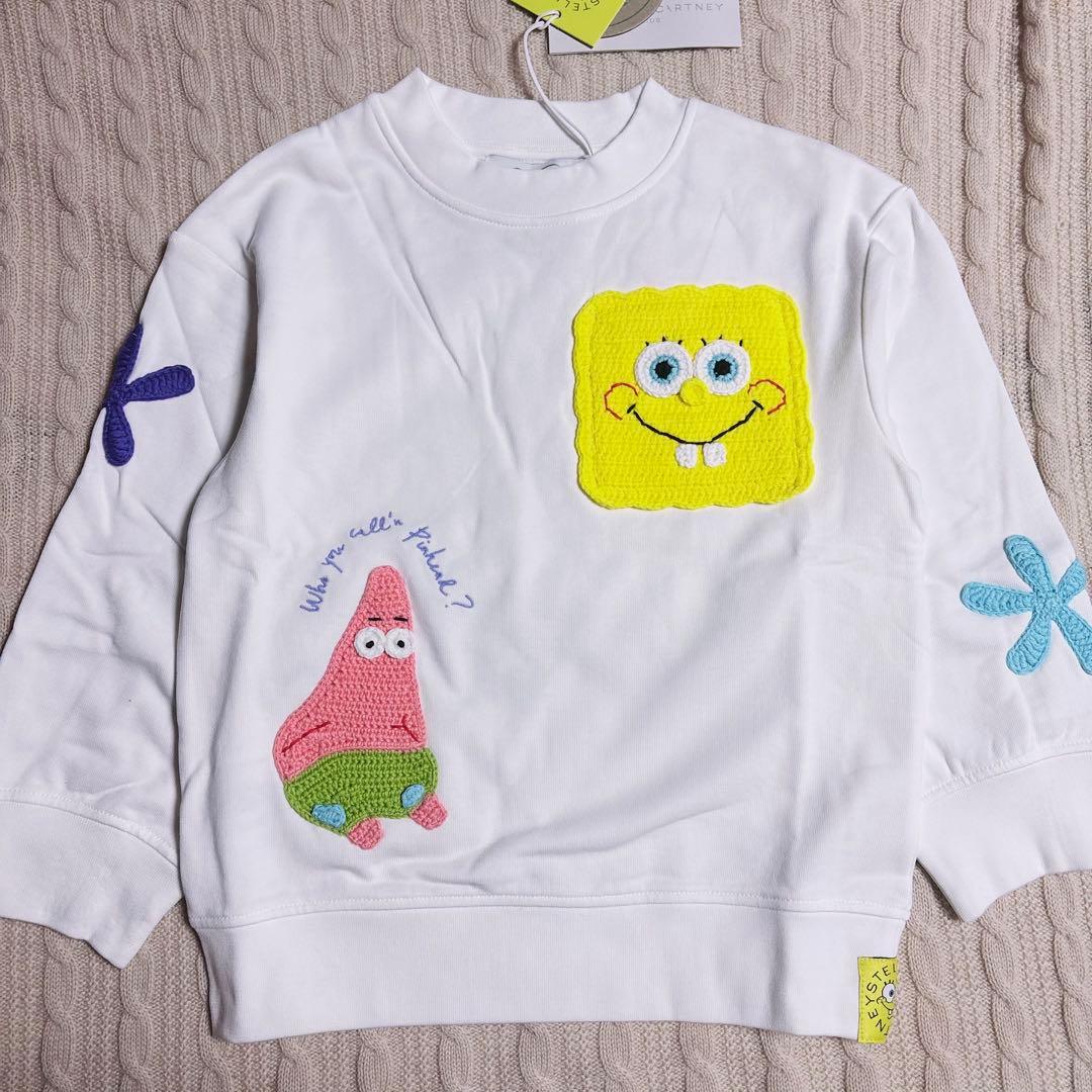 【限定コラボ】新品　SMC xスポンジボブ　スウェット　8Y /定価3万円以上