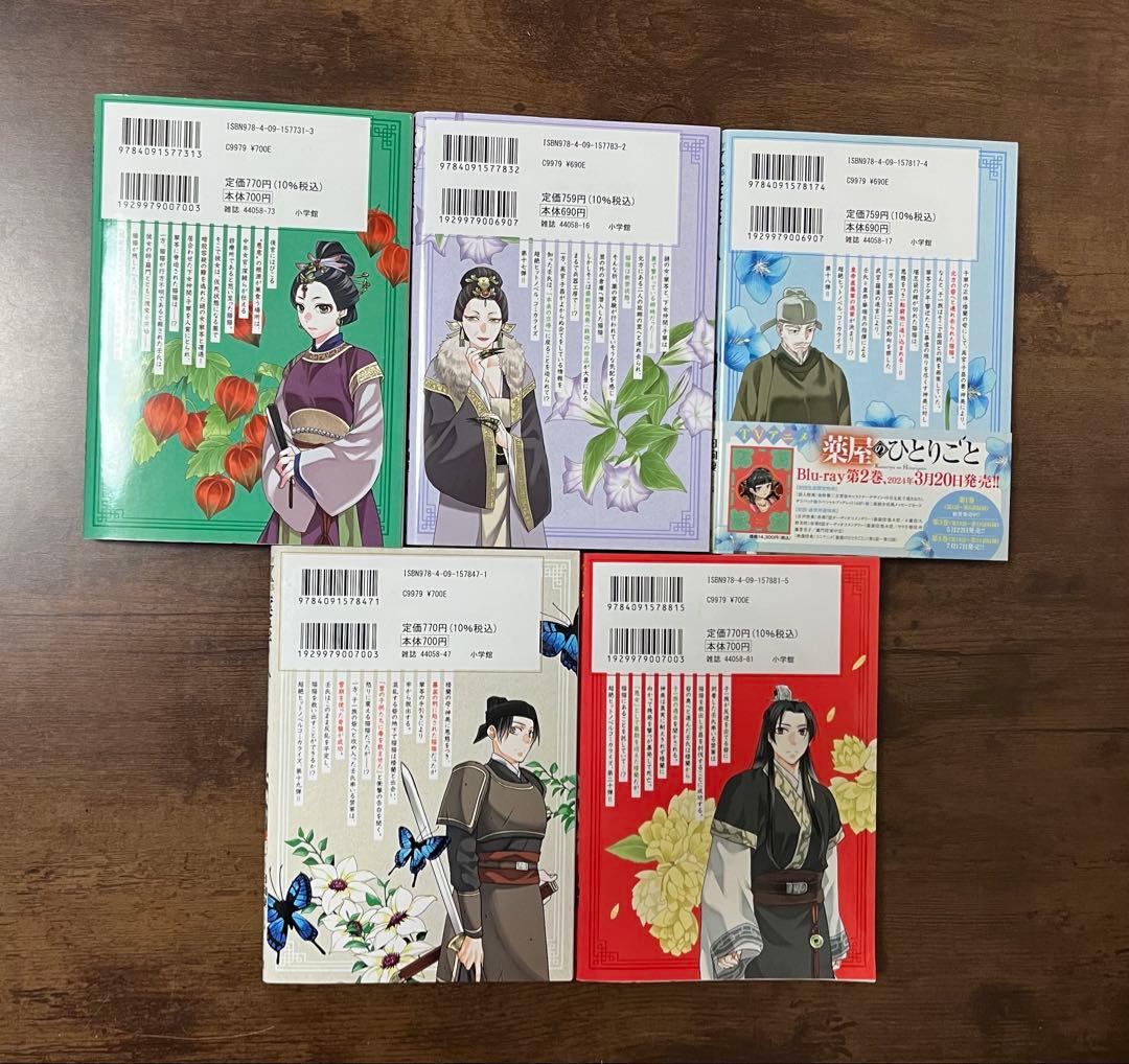 【良品・初版多数】薬屋のひとりごと 　　猫猫の後宮謎解き手帳1〜20巻セット