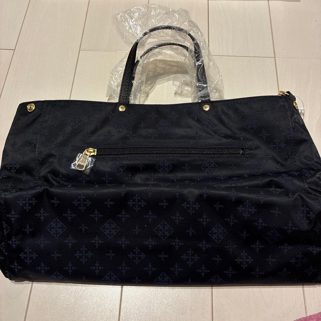 あんこさん専用russetネイビーナイロンショルダーバッグ