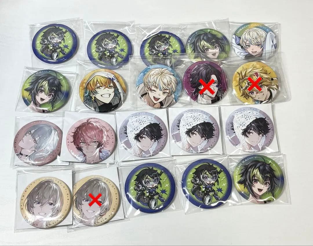 にじさんじ 缶バッジ まとめ売り 星導ショウ多め