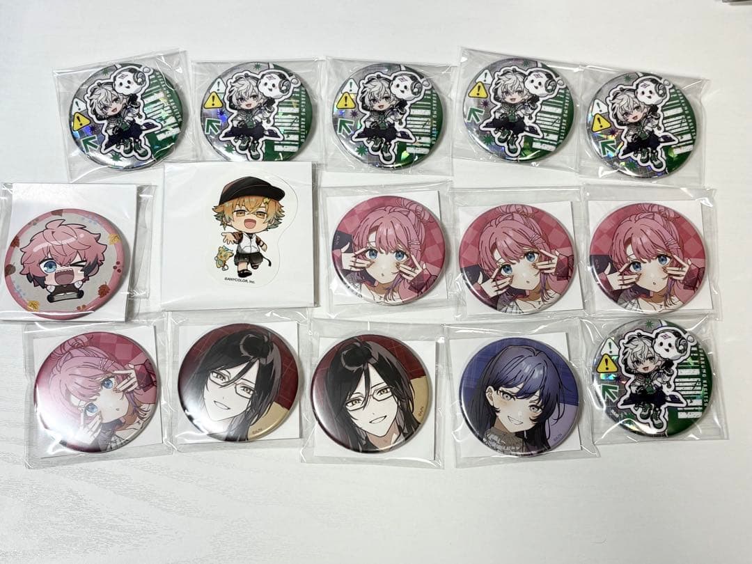 にじさんじ 缶バッジ まとめ売り 星導ショウ多め