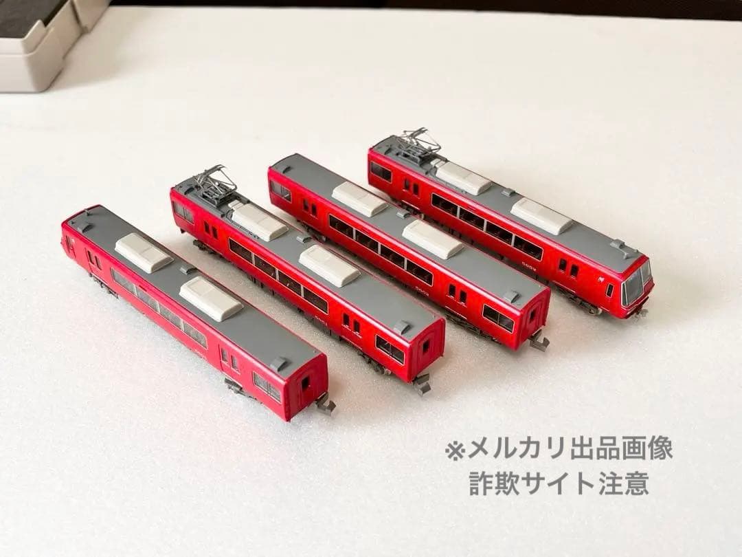 名鉄5600系 GM名鉄5700系改造 切り継ぎ加工 床下機器再現 屋根再現