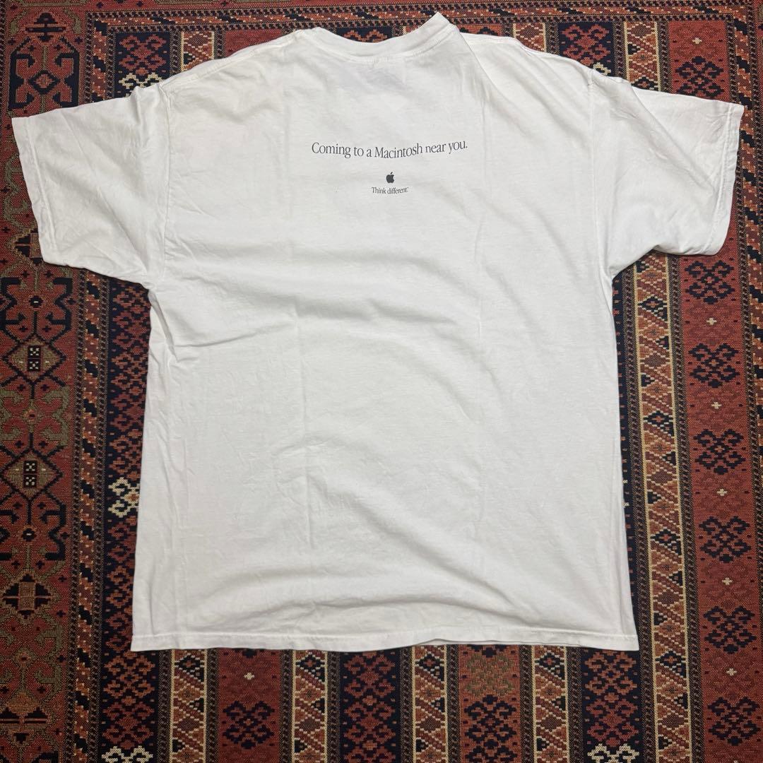 90s 00sApple アップル Mac X vintage Hanes 両面