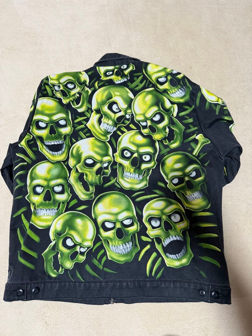 Supreme スカルプリントジャケット