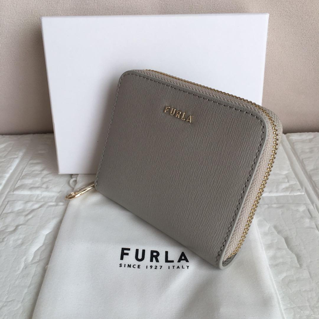 新品 FURLA フルラ 定価35,200円 二つ折り ラウンド 財布