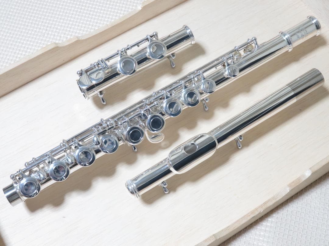 美品　メンテナンス済み　フルート　カワイ楽器（イワオ楽器製作所製造）リップ銀製