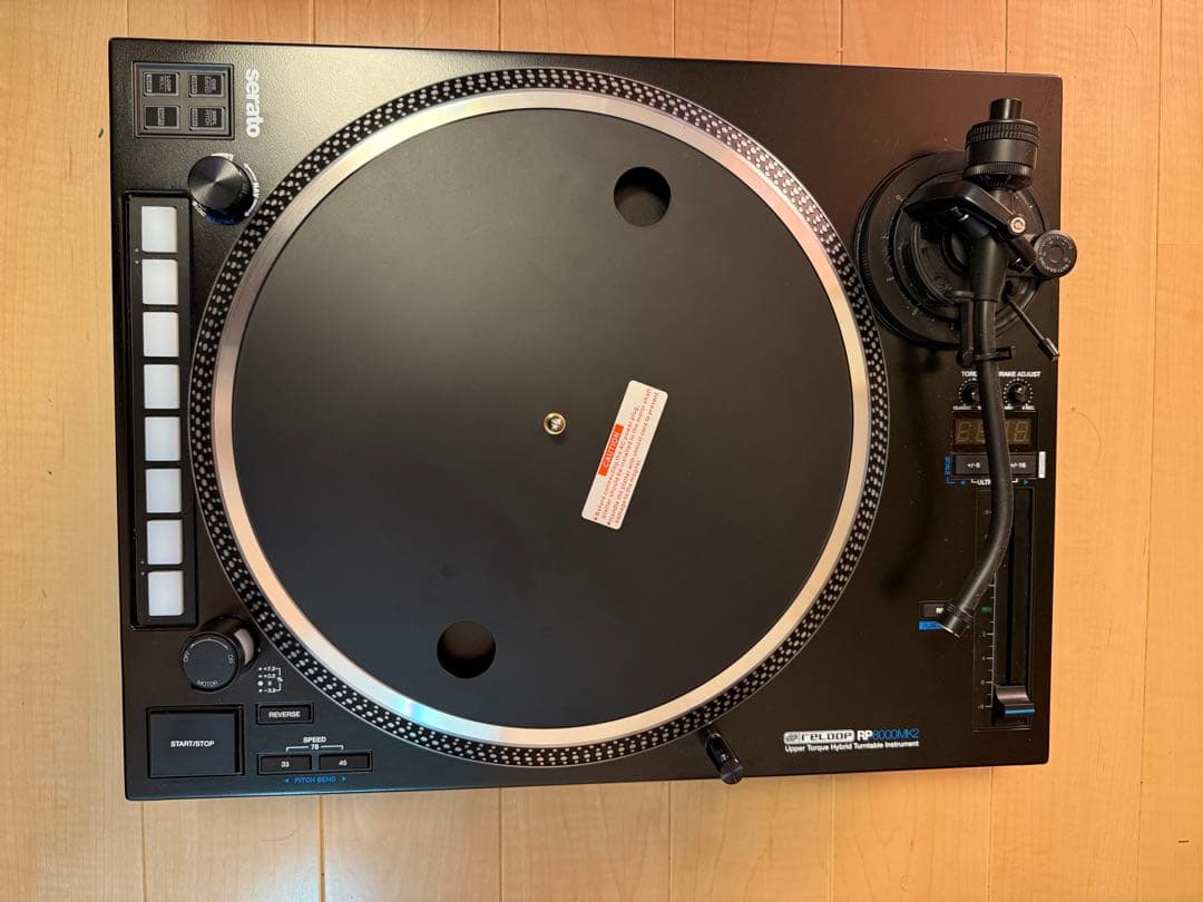 Reloop RP-8000 MK2×2台｜極美品｜保証2026年6月まで