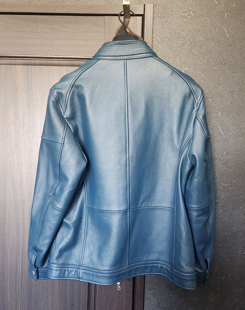 美品 ラトルトラップ リアルクローズ シングルライダース レザージャケット 3L