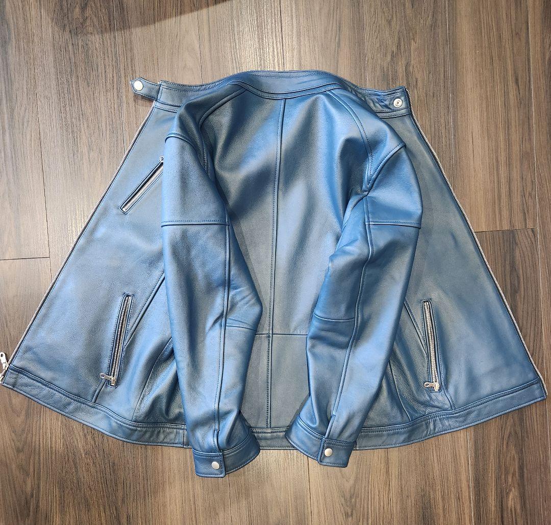 美品 ラトルトラップ リアルクローズ シングルライダース レザージャケット 3L