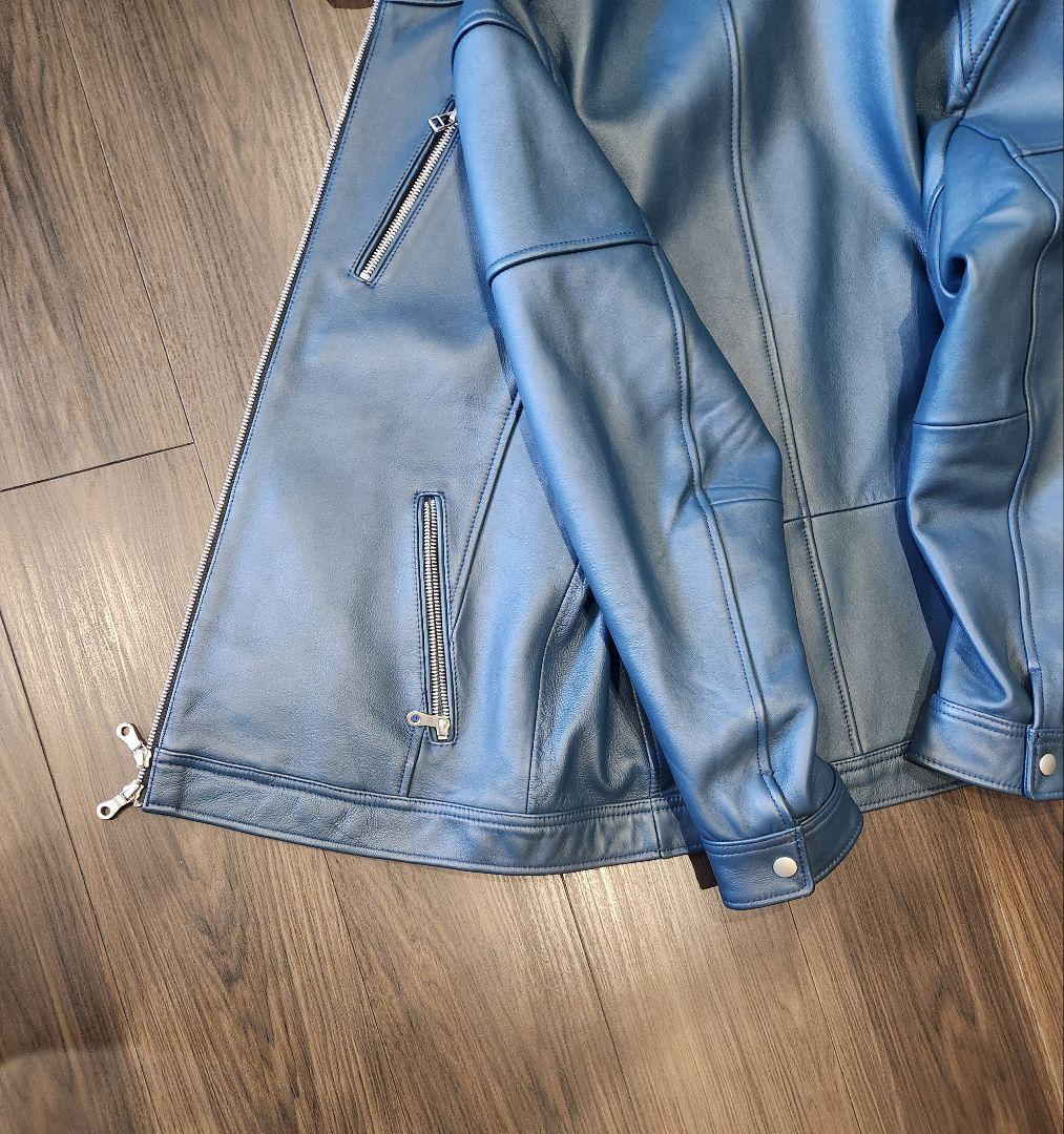 美品 ラトルトラップ リアルクローズ シングルライダース レザージャケット 3L