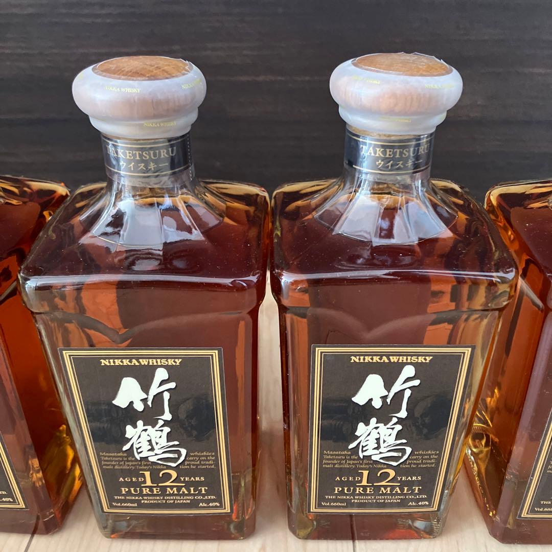 NIKKA WHISKY 竹鶴 12年 ピュアモルト 6本セット