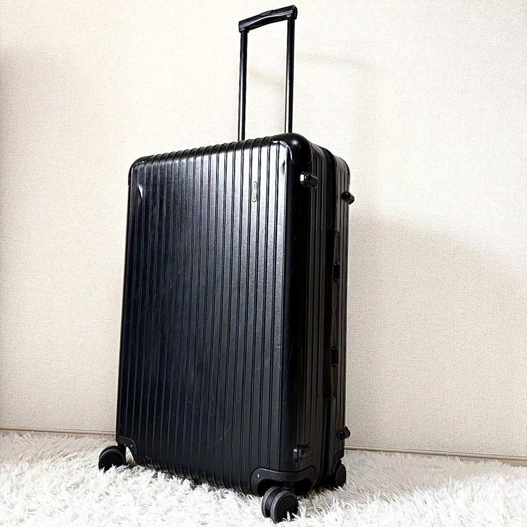 美品　RIMOWA　リモワ　サルサ　104L 4輪　ブラック　大容量スーツケース