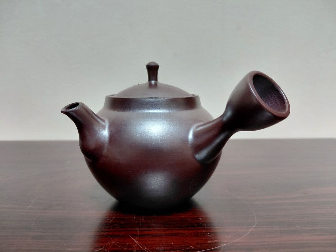 萬古焼 在銘 急須 煎茶道具